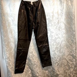 Hugo Buscati leather pants